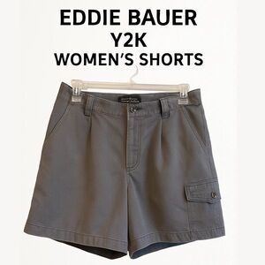 Eddie Bauer Y2K cargo shorts women’s size 6